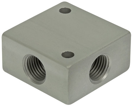 JAKOTUKKI 1/8 4-PORTTIA 2+2 - Pneumatiikkaliittimet - MWJ2020202 - 1