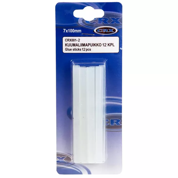 KUUMALIIMAPUIKKO 7MM/100MM 12 KPL - Kuumaliimapistoolit - CRX001-2 - 1