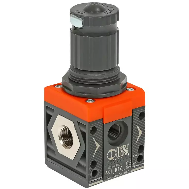 PNEUMATIIKKA SÄÄDIN 1/4 SY1 R04 0-12BAR SYNTESI - Pneumatiikan huoltolaitteet - MWP5612R162 - 1