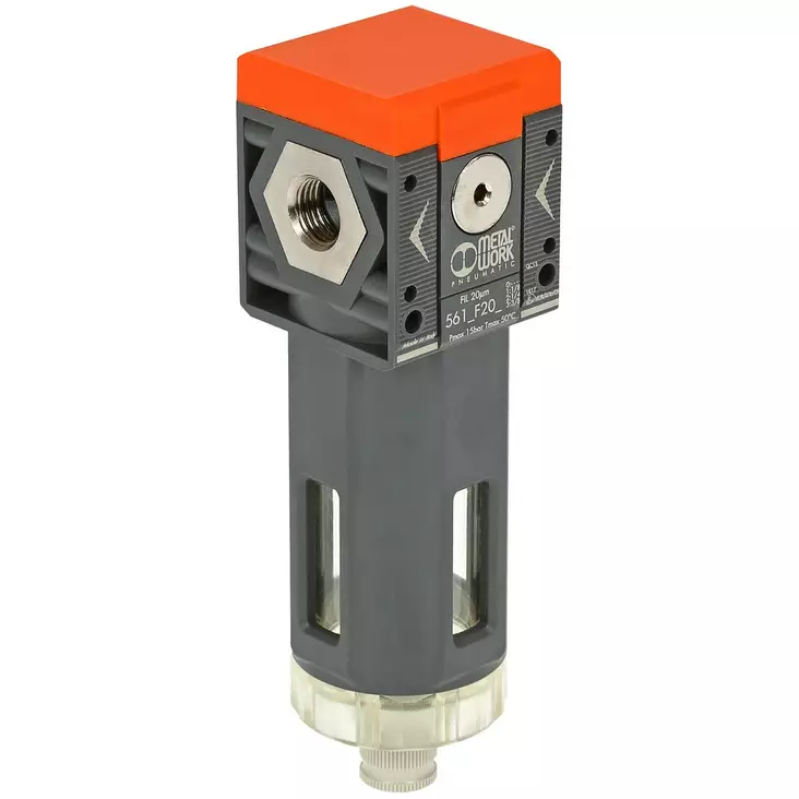PNEUMATIIKKA SUODATIN 1/4 SY1 F04 20MIC SYNTESI - Pneumatiikan huoltolaitteet - MWP5612F202 - 1
