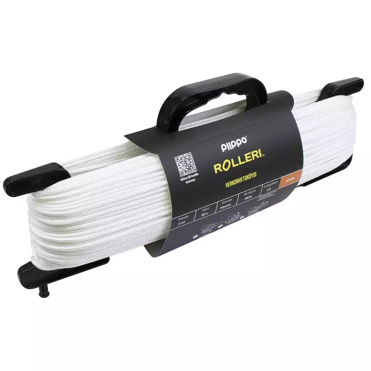 ROLLERI 3MM*130M VALKOINEN - Köydet ja narut - MAN658002 - 1