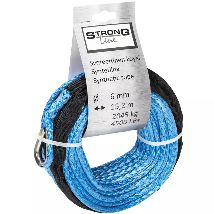 SYNTEETTINEN KÖYSI 4500LB 6MM X 15,2M - Vinssit ja tarvikkeet - ATWX022 - 1