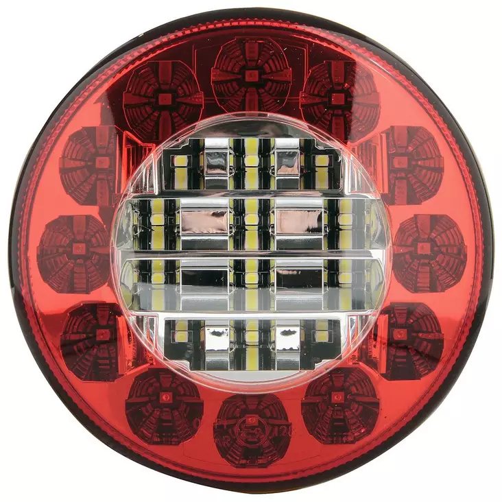 TAKAVALO LED 10-30V PYÖREÄ SUMU/PERUUTUS - Takavalot - ST100632 - 1