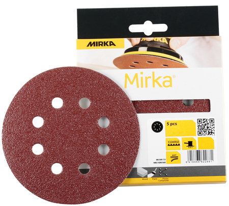 TARRALAIKKA 125MM 5KPL/G80/8R - Hiomapaperit - MIR132 - 1