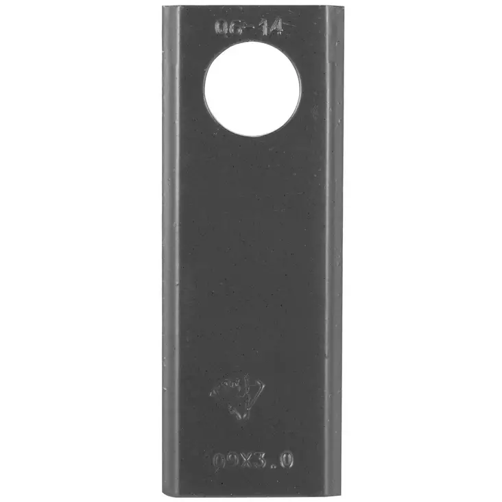 TERÄLAPPU 109X40X20,5 TAARUP ESTRE - Niittokoneen terälaput ja pultit - S58372 - 1