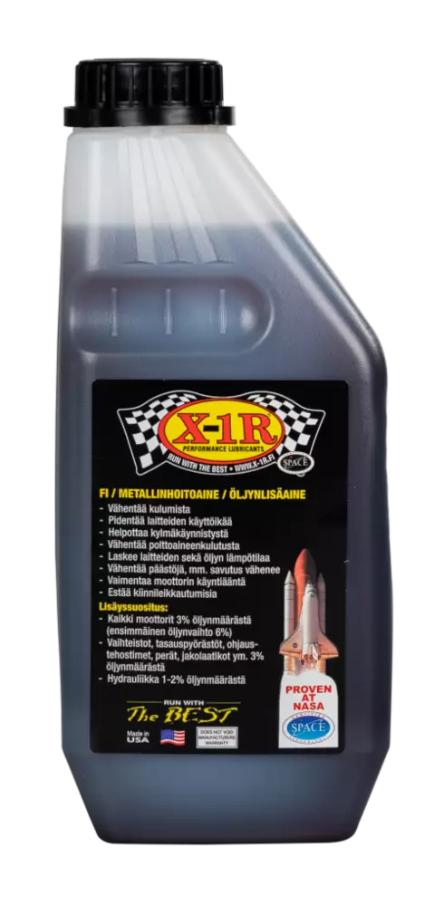 X-1R ÖLJYN LISÄAINE 1L - Öljyn- ja polttoaineen lisäaineet - X102 - 2