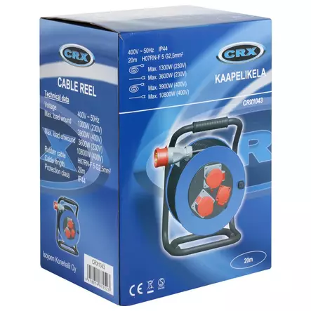 KAAPELIKELA 20M KUMI IP44 - Letku- ja sähkökelat - CRX1043 - 2