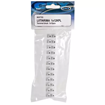 LIITINRIMA 6,0MM2 1X12KPL - Liitinrimat - IKH7703 - 2