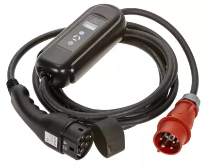 SÄHKÖAUTON LATURI ELOAD, CEE, 3X16A, 11KW TYPE2 5M - Akku- ja älylaturit - EV003 - 1