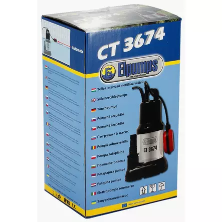 UPPOPUMPPU 600W INOX/MUOVI 1 1/4 AUT/MAN MAX 5MM - Uppopumput - EL003 - 2