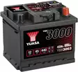 AKKU YUASA 45AH -+ 207X175X175 - Käynnistysakut - YBX3063 - 1