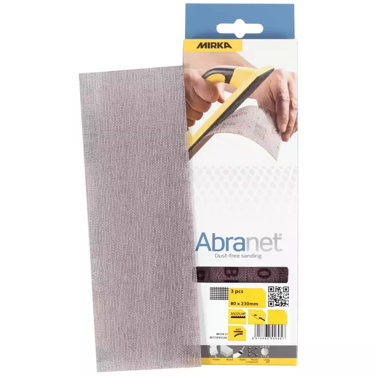 ABRANET LIUSKA 80X230 K120 3KPL - Hiomapaperit - MIR1513 - 1