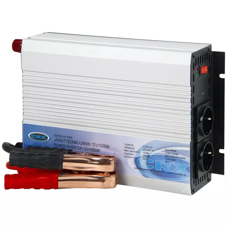 JÄNNITTEENMUUNNIN 12V/1000W (INVERTTERI) - Invertterit - CRX333 - 1