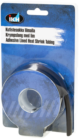 KUTISTESUKKA LIIMALLA 3,2MM 3M MUSTA - Kutistesukat - IKH6623 - 1