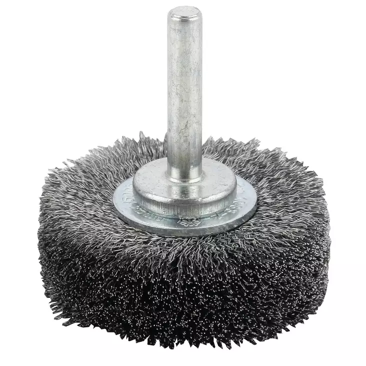 LAUTASHARJA 6MM KARA 50X17MM TERÄSLANKA 0,20MM - Hiomahylsyt- ja harjat - OB003 - 1