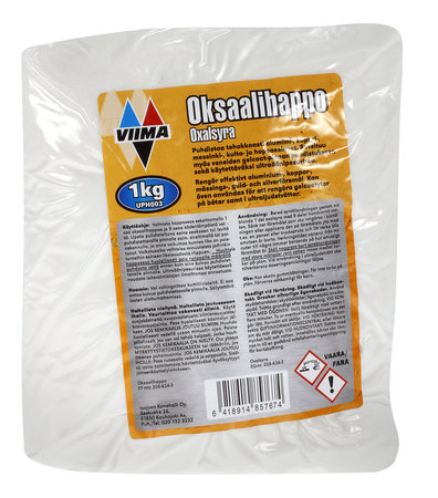 OKSAALIHAPPO 1KG - Ohenteet ja liuottimet - UPH003 - 1