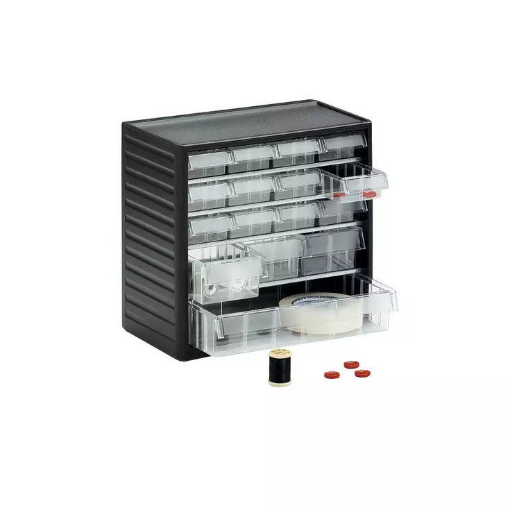 PIENTAVARALAATIKOSTO 16LTK 180X310X290MM - Varastohyllyt ja lokerot - KH290C3 - 1