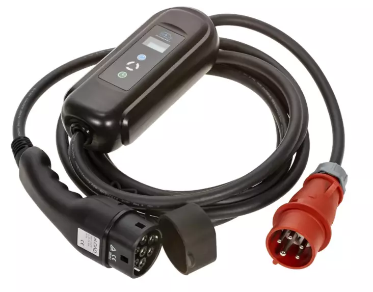 SÄHKÖAUTON LATURI ELOAD, CEE, 3X16A, 11KW TYPE2 5M - Akku- ja älylaturit - EV003 - 1