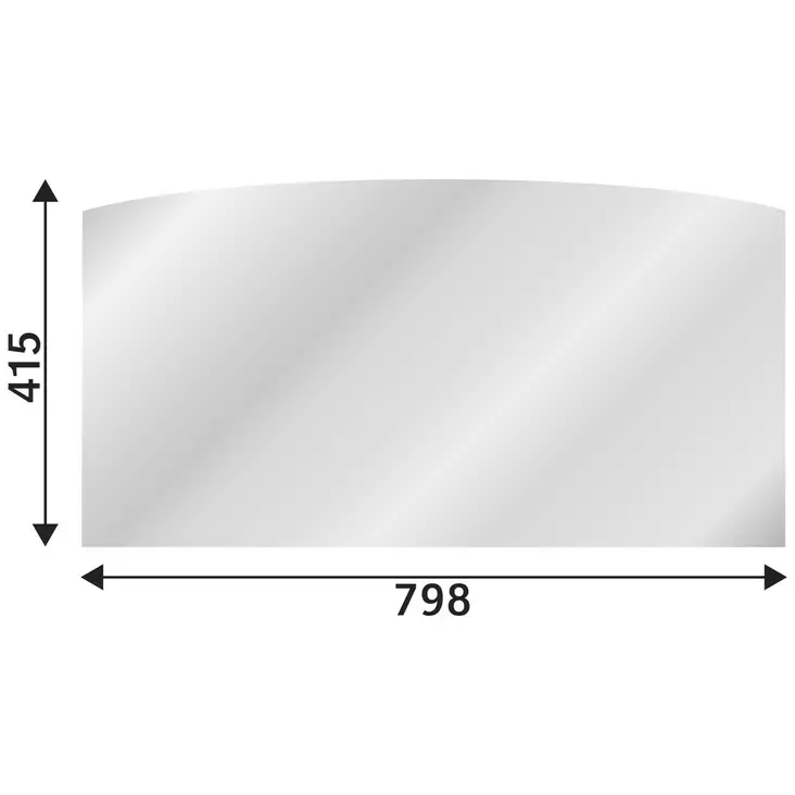 TUULILASI NH KOBELCO SR ALEMPI - Työkone lasit - T7073 - 1