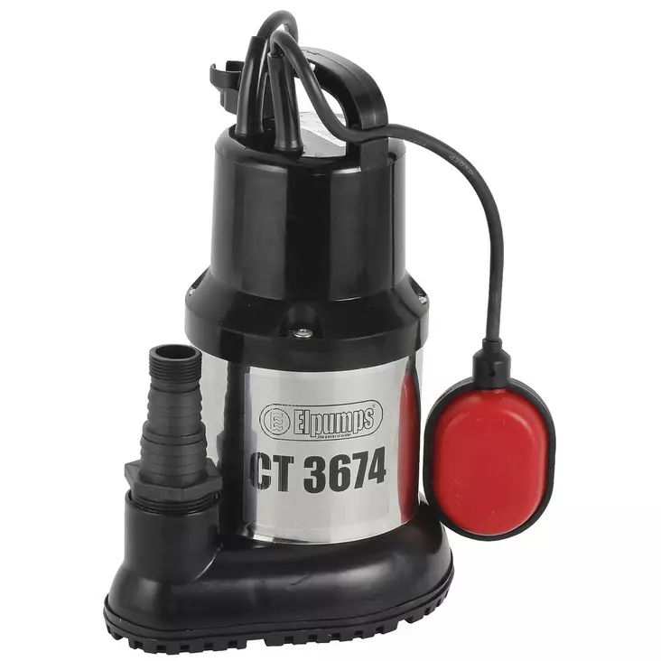 UPPOPUMPPU 600W INOX/MUOVI 1 1/4 AUT/MAN MAX 5MM - Uppopumput - EL003 - 1