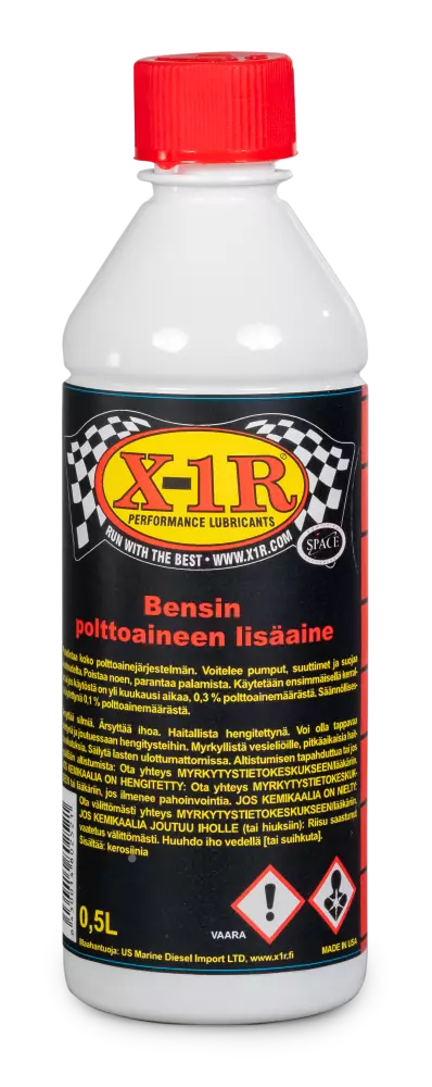 X-1R BENSIINI BOOSTER 0,5L - Öljyn- ja polttoaineen lisäaineet - X303 - 1