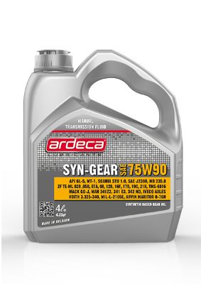 ARDECA SYN-GEAR 75W90 4L - Vaihteisto- ja vetopyörästö-öljyt - 114-40071-4 - 1