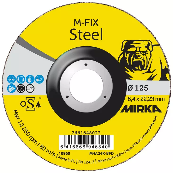 HIONTALAIKKA 125X6,4X22,2 M-FIX - Hiontalaikat - MFIX12564 - 1