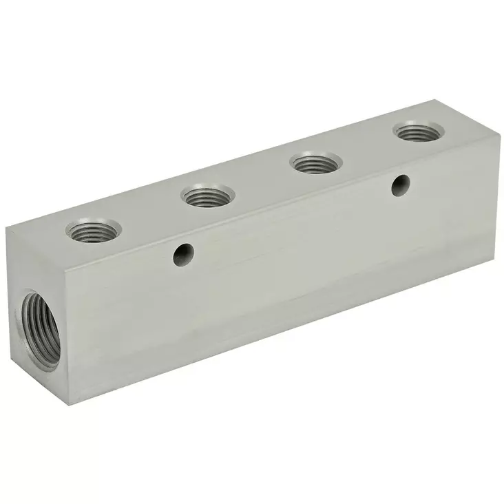 JAKOTUKKI 1/4 2+4 PORTTIA 2X1/2-4X1/4 - Pneumatiikkaliittimet - MWJ2040804 - 1