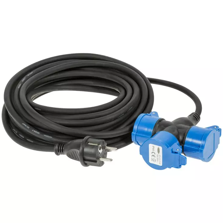 JATKOJOHTO KUMI 3-OS 10M 230V 1,5X3H05RR - Letku- ja sähkökelat - CRX1014 - 1