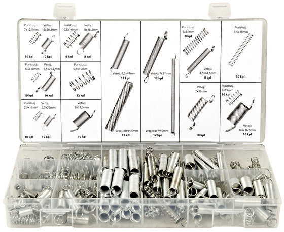JOUSILAJITELMA 200-OS - Veto- ja työntöjouset - XK6164 - 1