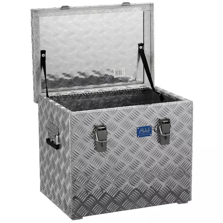 KULJETUSLAATIKKO 70L ALUMIINIA - Työpöydät ja -laatikot - ALU004 - 1