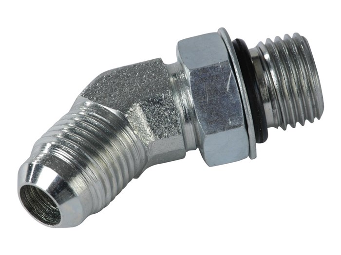 KULMALIITIN 45° SUUNNATTAVA UNF-JIC - Kulmanipat - S590-04 - 1