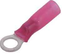 KUTISTEREIKÄLIITIN 5MM PUNAINEN 10KPL - Kutisteliittimet - 310514 - 1