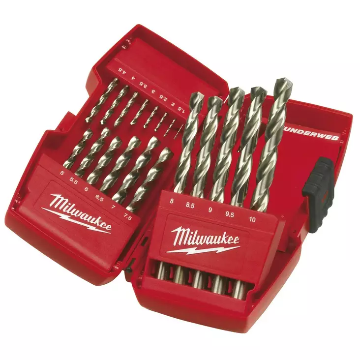 METALLIPORA SET HSS-G 1-10 P19 - Poranterät metallille - MW352374 - 1