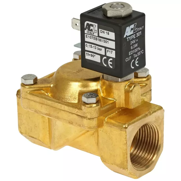 SÄHKÖOHJAUSVENTTIILI 2/2 3/4 NC 24V - Pneumatiikkaventtiilit - ACL2212NC024 - 1