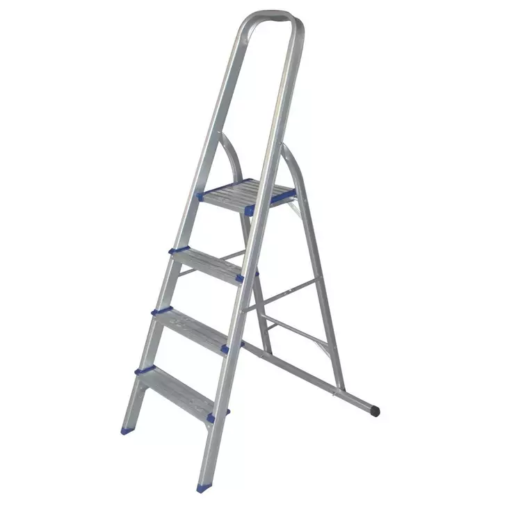 TALOUSTIKAS 4-ASKEL POIKKITUKI 80CM MET.LUKOLLA - Tikkaat - ATB004 - 1