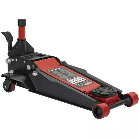 HALLITUNKKI MATALA 2.5TON PU-PYÖRÄ JA POLJIN - Tunkit ja nostimet - TLE10225 - 1