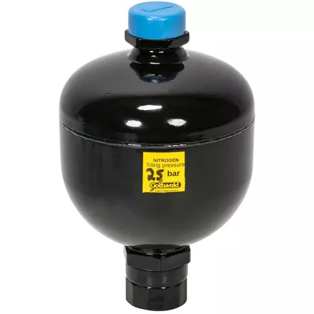 KALVOPAINEAKKU 0.7L ESITÄYTTÖ 25BAR G1/ - Paineakut ja tarvikkeet - HPAK07025 - 1