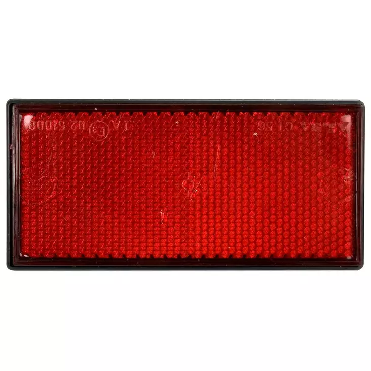 HEIJASTIN PUN. 55X105 TARRALLA - Peräkärryn valot ja heijastimet - ST100465 - 1