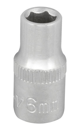 HYLSY 1/4 6-KULMA - 1/4" hylsyt - XD021045 - 1