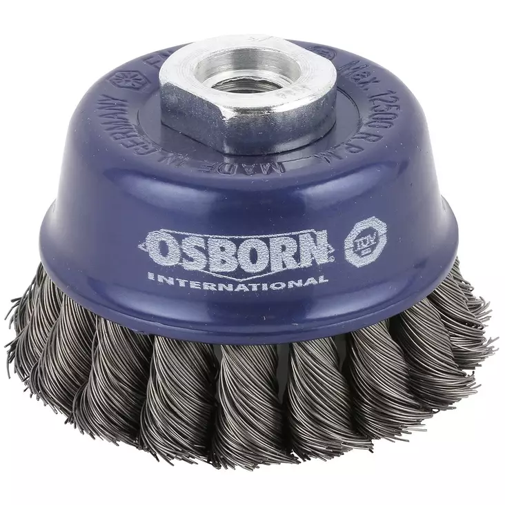 KUPPIHARJA M14 65MM TERÄSLANKA 0,35MM - Hiomahylsyt- ja harjat - OB015 - 1