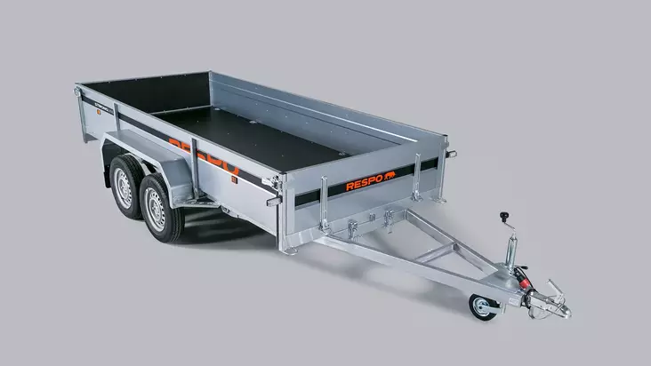 RESPO PERÄVAVAUNU 350X150X42 KEINUTELI - Jarruttomat peräkärryt - RE6745 - 1