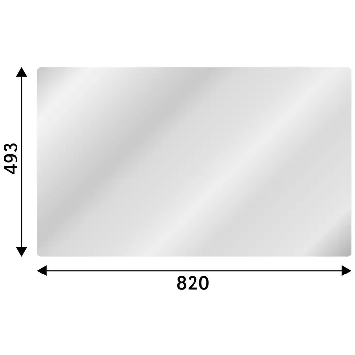 TUULILASI KOBELCO SK ALEMPI - Työkone lasit - T7075 - 1