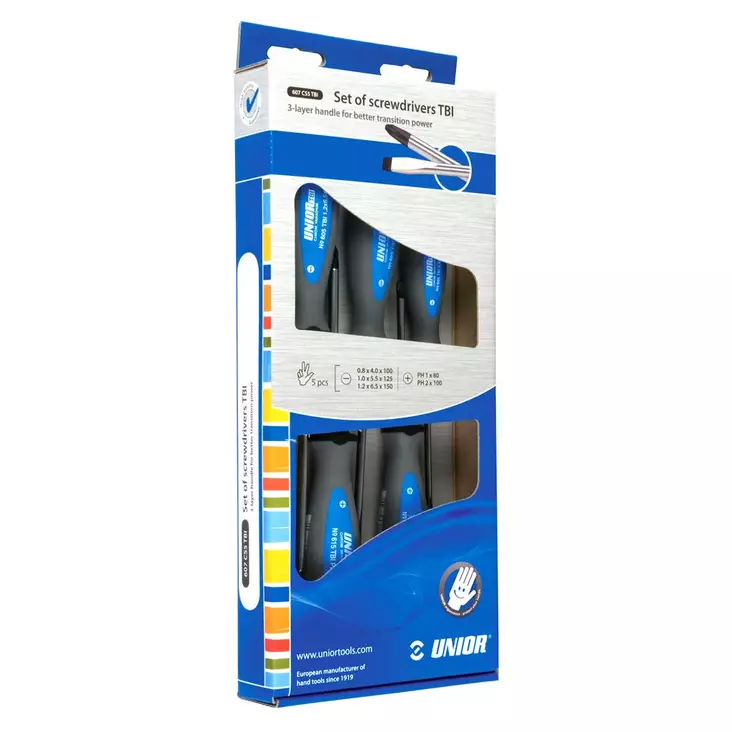 UNIOR RUUVITALTTASRJ 5-OS - Ruuvimeisselit - 611985 - 1