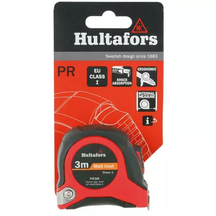 RULLAMITTA 3M 1-LUOKKA KUMIPINTA HULTAFORS - Mitat ja suorakulmat - HU106 - 2