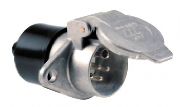 RASIA 7-NAP.ALUM. 24V VAIHD.MAAD. - Perävaunu pistokkeet ja -adapterit - 082-005816 - 1