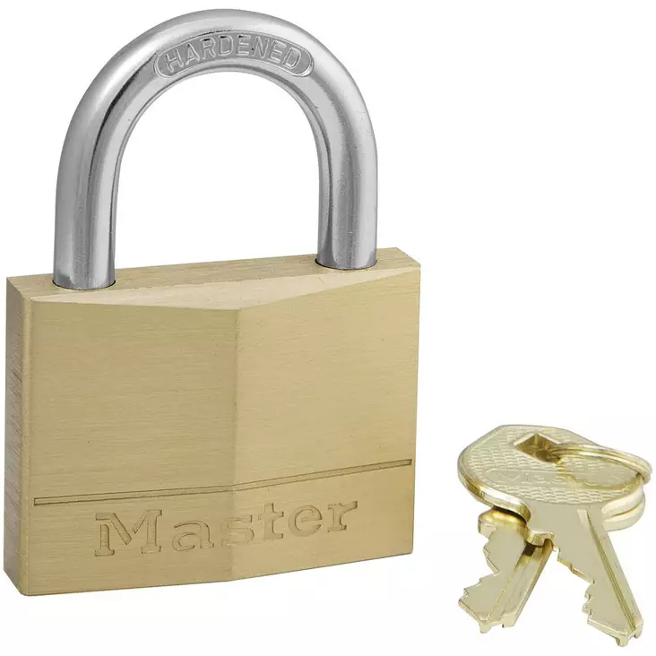 RIIPPULUKKO 50MM MESSINKI - Riippulukot ja salvat - MAS026 - 1