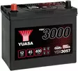 AKKU YUASA 45AH +- 238X129X225 - Käynnistysakut - YBX3057 - 1