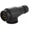 PISTOKE 13-NAPAINEN 12V MUOVI - Perävaunu pistokkeet ja -adapterit - ST100627 - 1