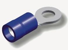 A 2543 R REIKÄLIITIN 4,3MM SI/100KPL - Rengasliittimet - 335707 - 1